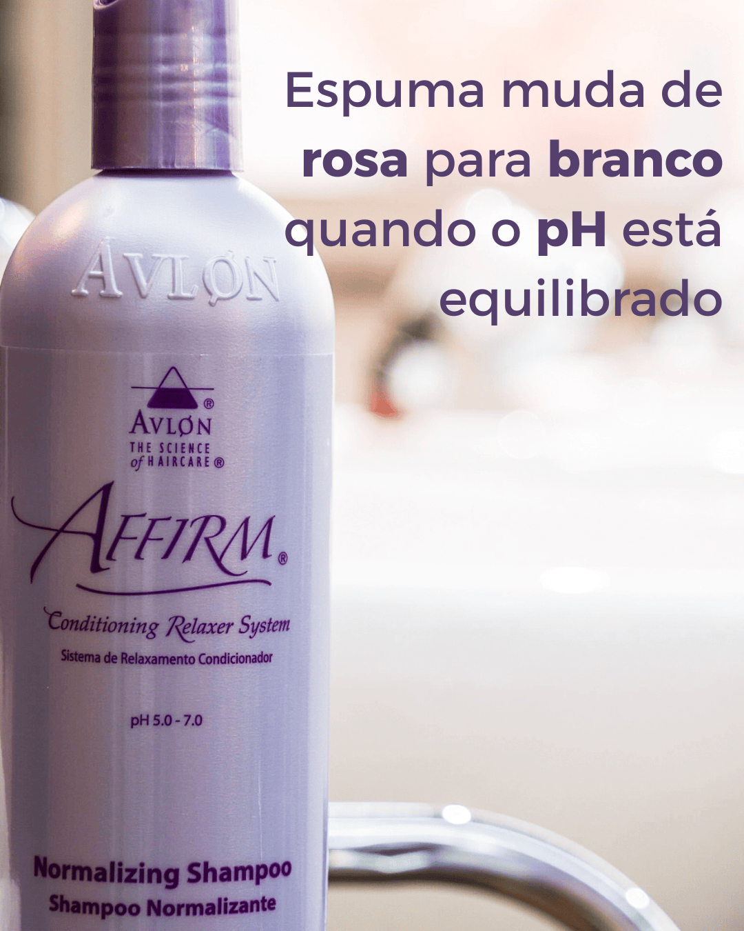 Shampoo neutralizante com pH balanceado que normaliza cabelos após alisamento e relaxamento, com indicador de pH para neutralização completa. Reduz porosidade, controla frizz, hidrata com extratos botânicos e preserva cachos naturais. Versão 950ml disponível.