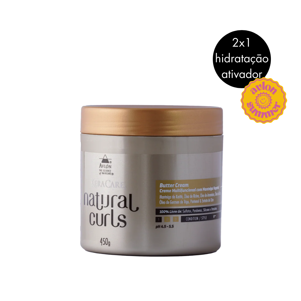 Butter Cream Natural Curls 450g