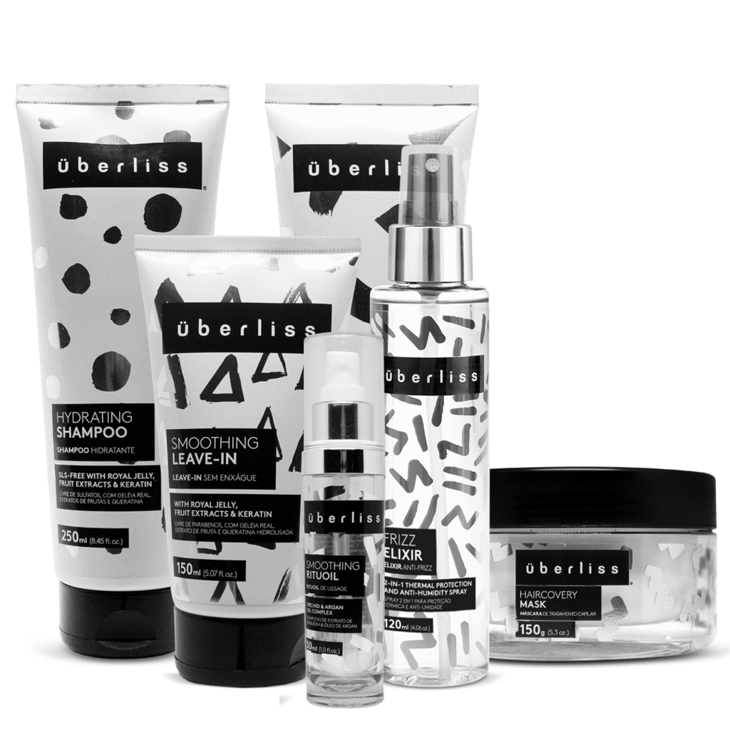 SHAMPOO, CONDICIONADOR E ESTILIZAÇÃO - UBERLISS COMPLETO