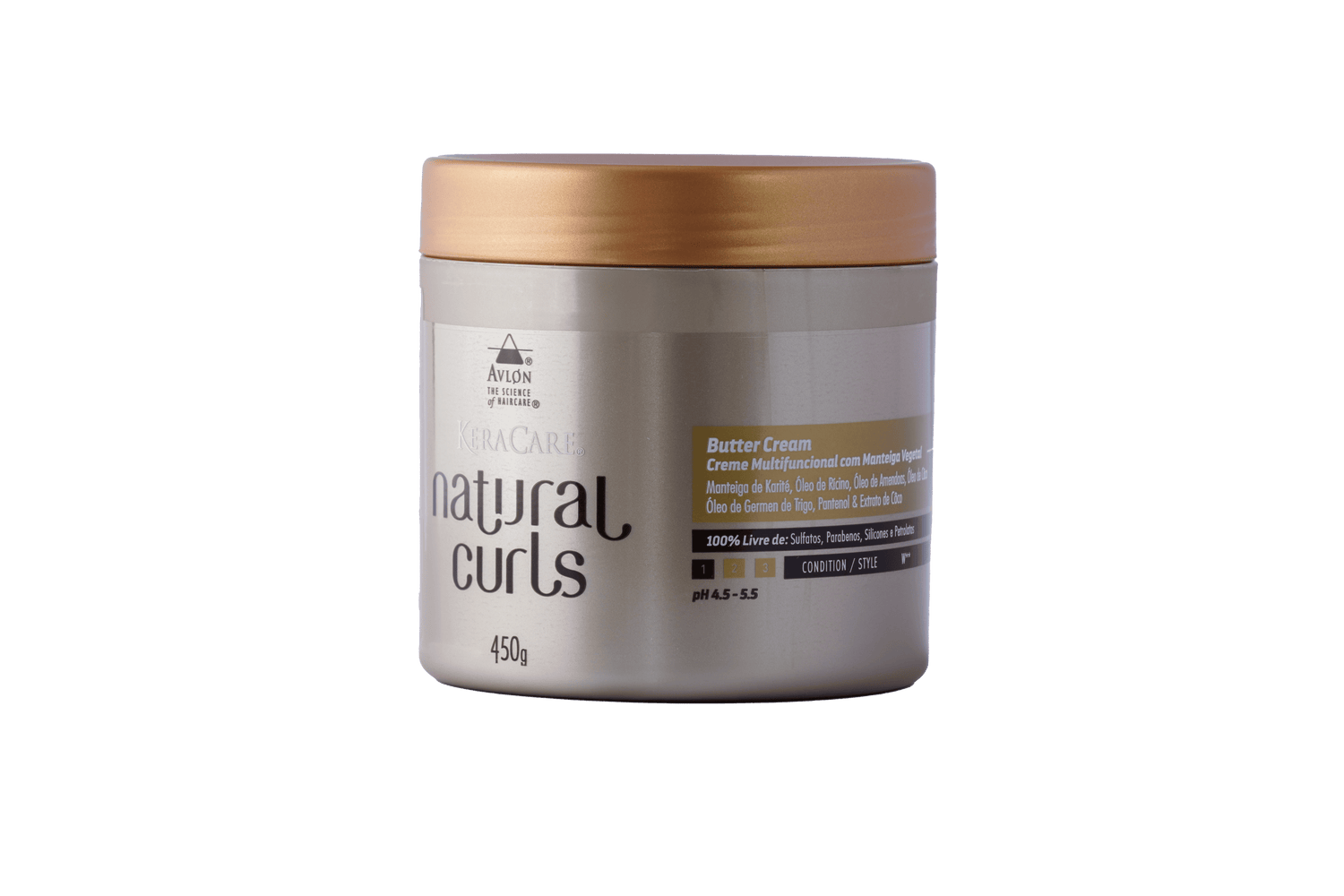 Manteiga Nutritiva, creme hidratante e ativador de cachos 2 em 1: trata como máscara e finaliza com definição e nutrição. Ideal para cabelos a partir do 3A.