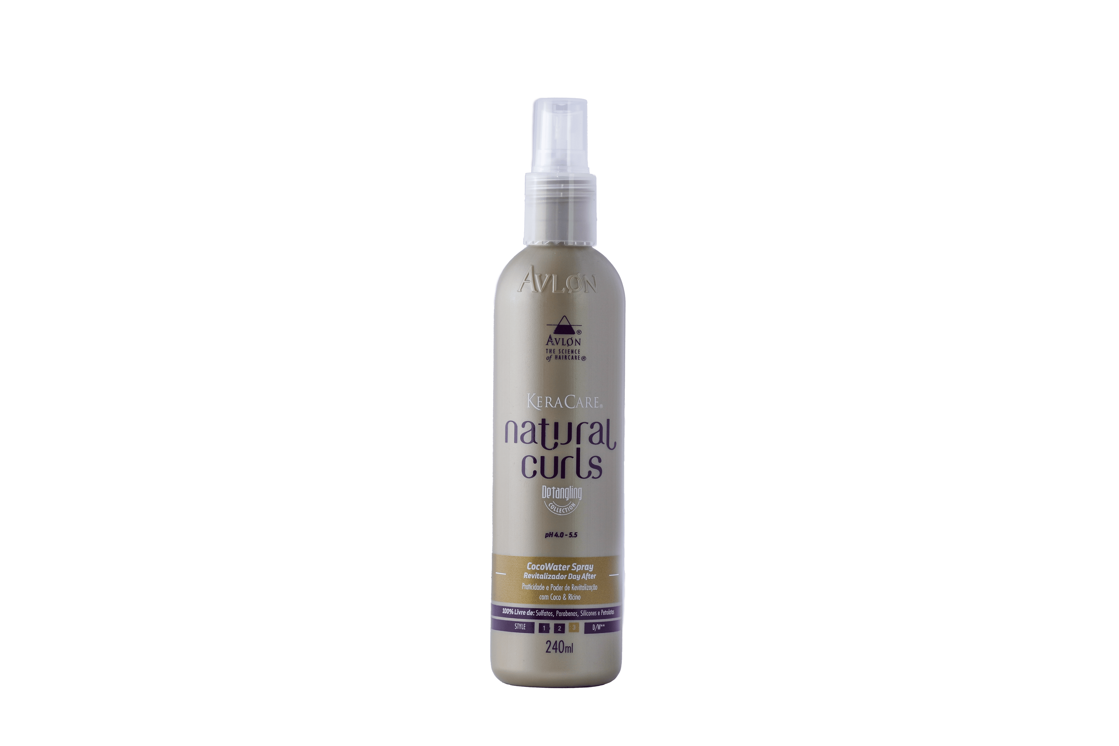 Day After e Finalizador! O Spray Revitalizante Natural Curls Cocowater é o aliado perfeito para revitalizar cabelos cacheados e crespos, devolvendo movimento, leveza e hidratação natural. Ideal para uso no day after ou como finalizador, este spray proporciona um cuidado completo para seus cachos.