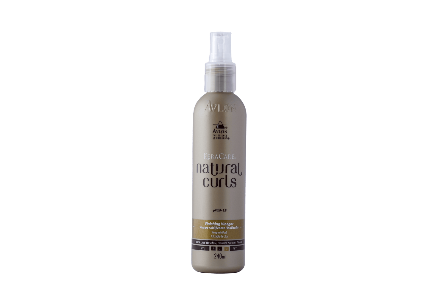 O Acidificante Natural Curls Finishing Vinegar é o toque final perfeito para selar químicas, tratamentos e estilizações, garantindo resultados duradouros e um brilho espetacular. Com um pH baixo, este finalizador acidificante sela as cutículas capilares, controla o frizz e potencializa os resultados de qualquer tratamento, retendo os ativos nos fios.
