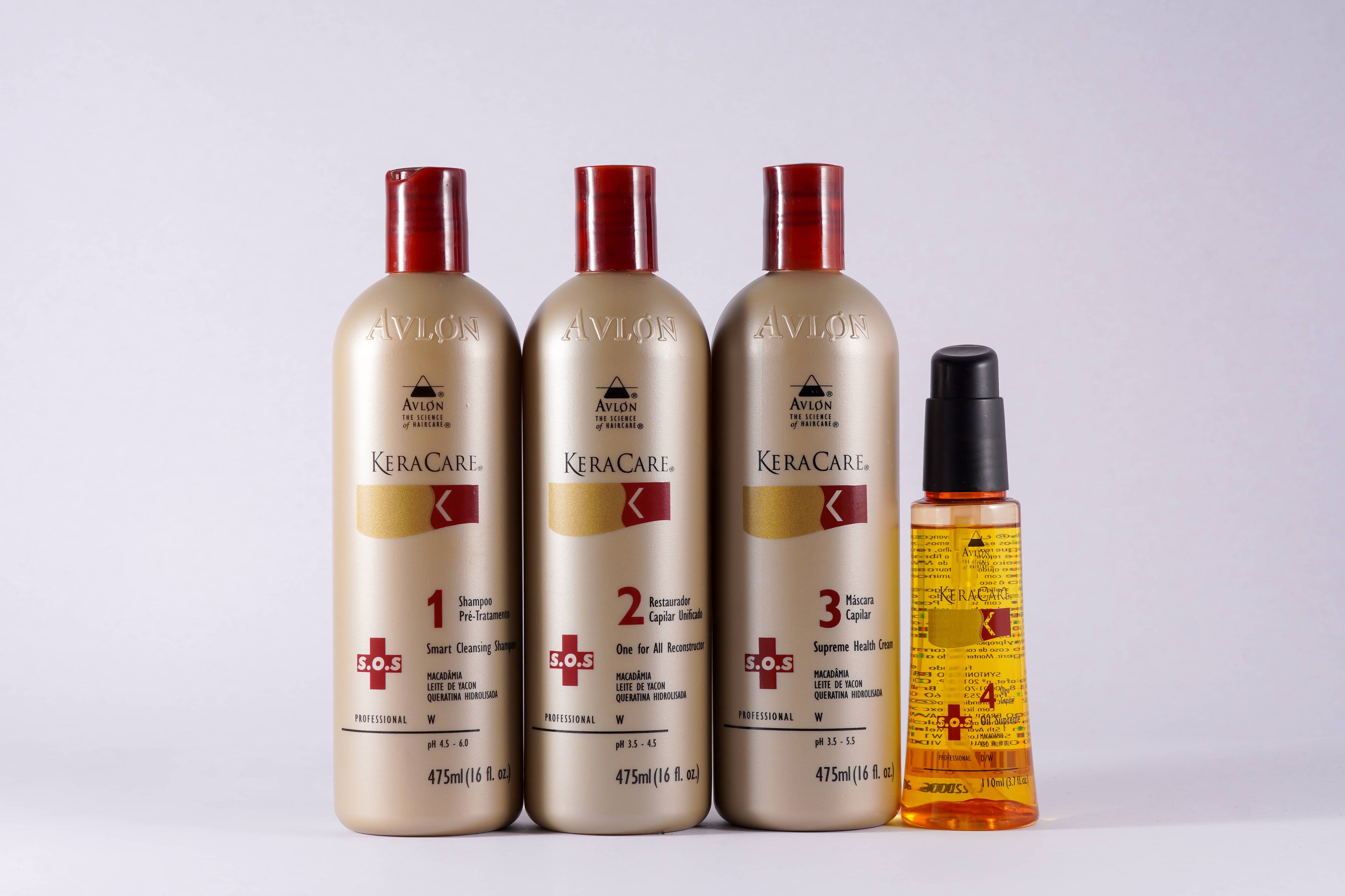 Kit Keracare SOS - Reconstrução Extrema Reconstrução Capilar