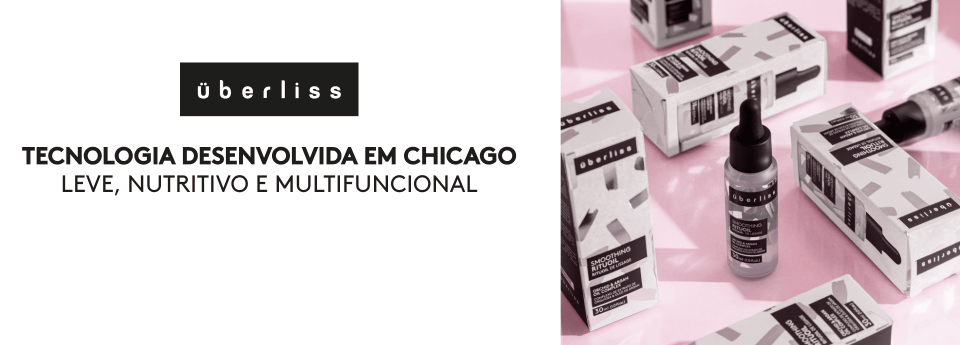 Uberliss Smoothing Ritual Oil Avlon – sérum leve, nutritivo e multifuncional com tecnologia desenvolvida em Chicago para todos os tipos de cabelo