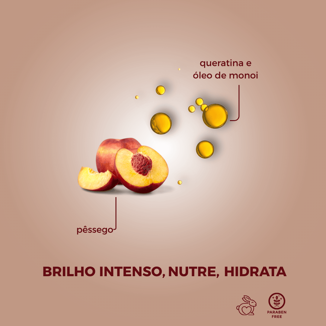 O Leave-in protetor térmico e UV é um poderoso complexo hidratante à base de silicones que penetram na fibra capilar no momento em que as cutículas encontram-se abertas, aderindo ao córtex do fio. Fortalece, aumenta a elasticidade e reduz a porosidade dos cabelos. Previne danos provenientes da ação térmica e mecânica, entrega excelentes resultados quando termo ativado e é perfeito para finalizar todas as texturas de cabelos.