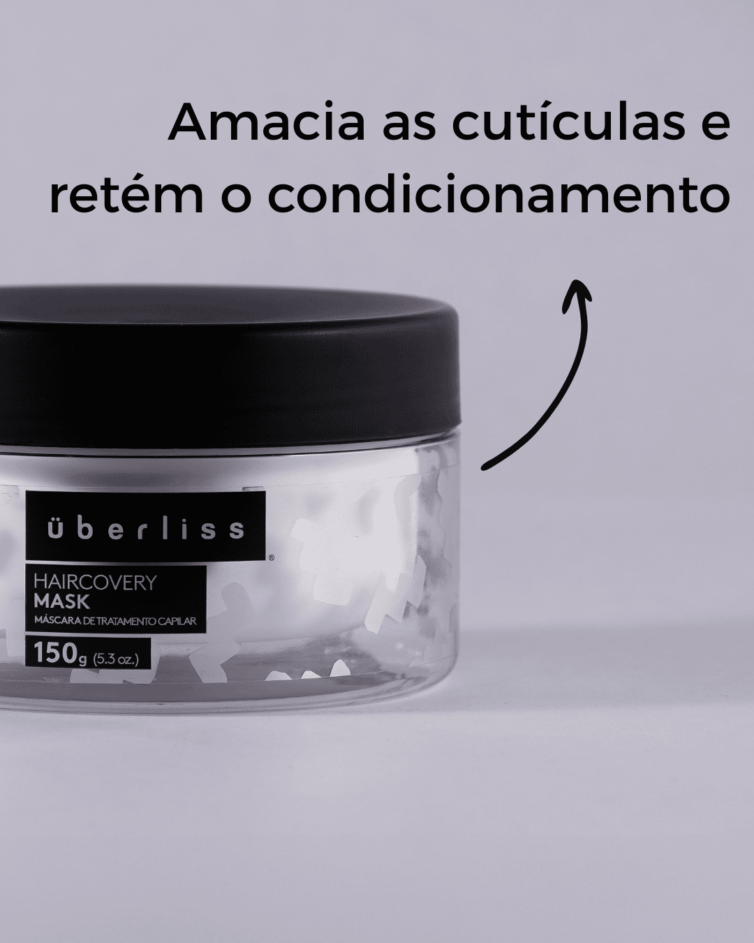 Máscara capilar nutritiva e hidratante com Geleia Real, Extratos de Maçã, Limão, Cana-de-Açúcar, Chá Verde, Queratina e Óleo de Manga. Fórmula rica em ativos naturais que tratam profundamente os fios, recuperando a maciez, brilho e força, ideal para todos os tipos de cabelo.