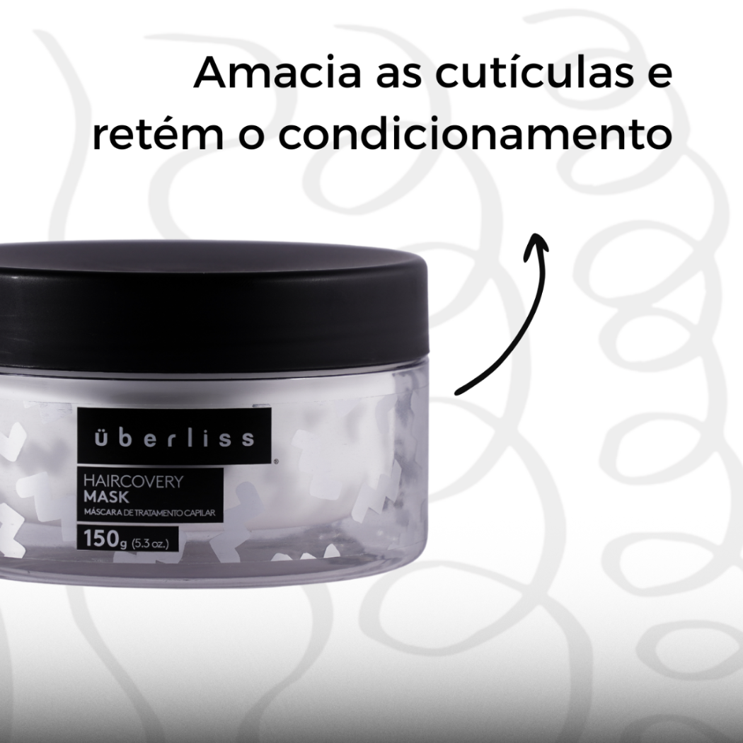 Máscara de nutrição e hidratação desenvolvida para o tratamento intensivo de todos os tipos de cabelo. Nutre e hidrata por meio da ação de ativos e extratos naturais. Impede a perda da umidade, desembaraça, disciplina os fios, recupera e fortalece as áreas enfraquecidas dos cabelos, aumentando a elasticidade, amaciando as cutículas e retendo o condicionamento. Resultando em cabelos macios, hidratados, nutridos e brilhantes.