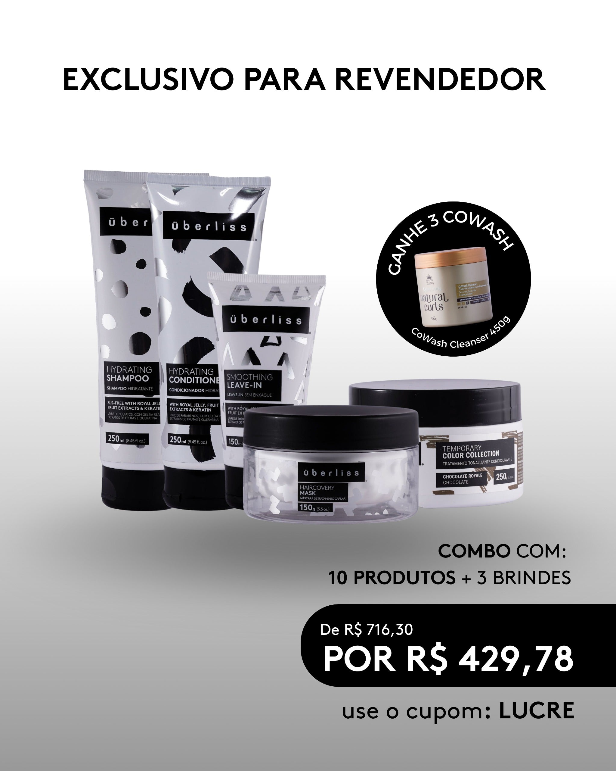 Imagem promocional para distribuidores da marca, destacando condições especiais, vantagens exclusivas e oportunidades de parceria comercial com a Avlon Brasil