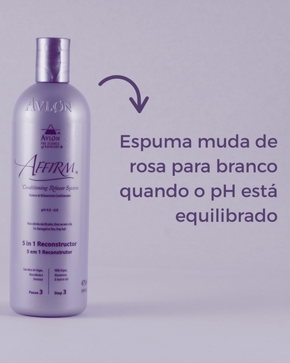 Reconstrutor capilar pós-química com nutrientes macro e microfibrosos que reequilibra o pH, restaura e fortalece cabelos finos e danificados. Minimiza porosidade, re-alinha e suaviza cutículas. Versão 475ml disponível.