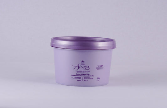 Creme Alisante de Cabelos - Affirm Hidróxido de Sódio (Resistente Plus) 450g