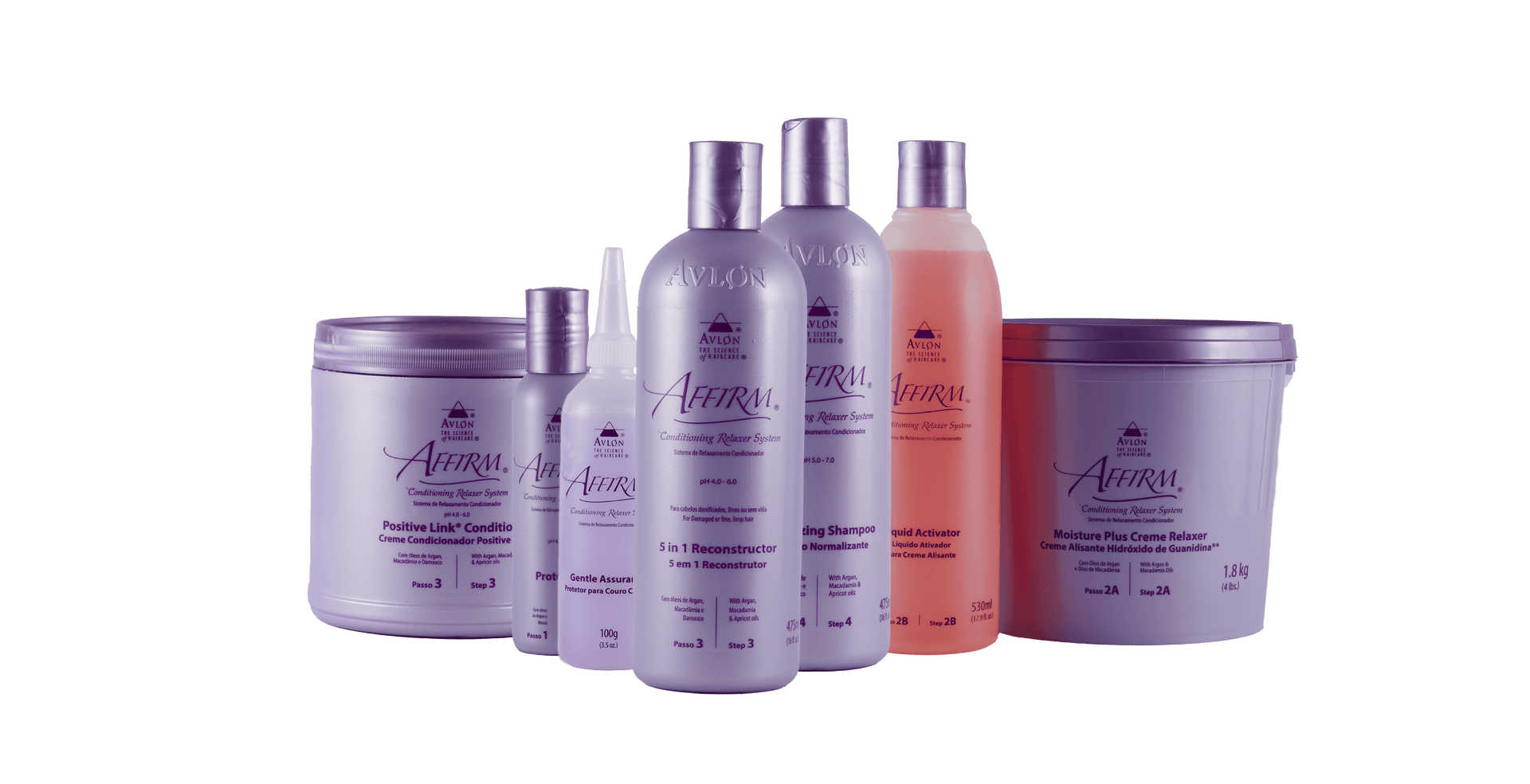 Alisante Capilar - Affirm Sistema de Alisamento (Hidróxido de Guanidina)