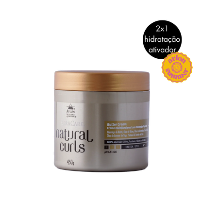 Butter Cream Natural Curls 450g