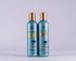 Shampoo e condicionador para tratamento de escamação, caspa, dermatite seborréica, seborréia, psoríase, pitiríase versicolor e disfunções do couro cabeludo, como coceira e oleosidade excessiva. O shampoo refresca e previne a caspa, enquanto o condicionador combate ressecamento e coceira, proporcionando hidratação, refrescância e suavidade. Ambos são ideais para uso frequente em cabelos quimicamente tratados, facilitando o penteado e mantendo os fios hidratados e condicionados