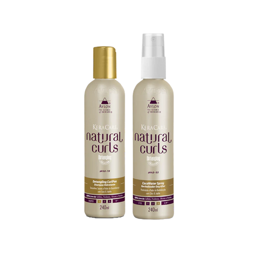 SHAMPOO E SPRAY ANTIFRIZZ - KERACARE NATURAL CURLS DETANGLING