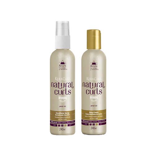 ATIVADOR DE CACHOS E SPRAY ANTIFRIZZ - KERACARE NATURAL CURLS DETANGLING