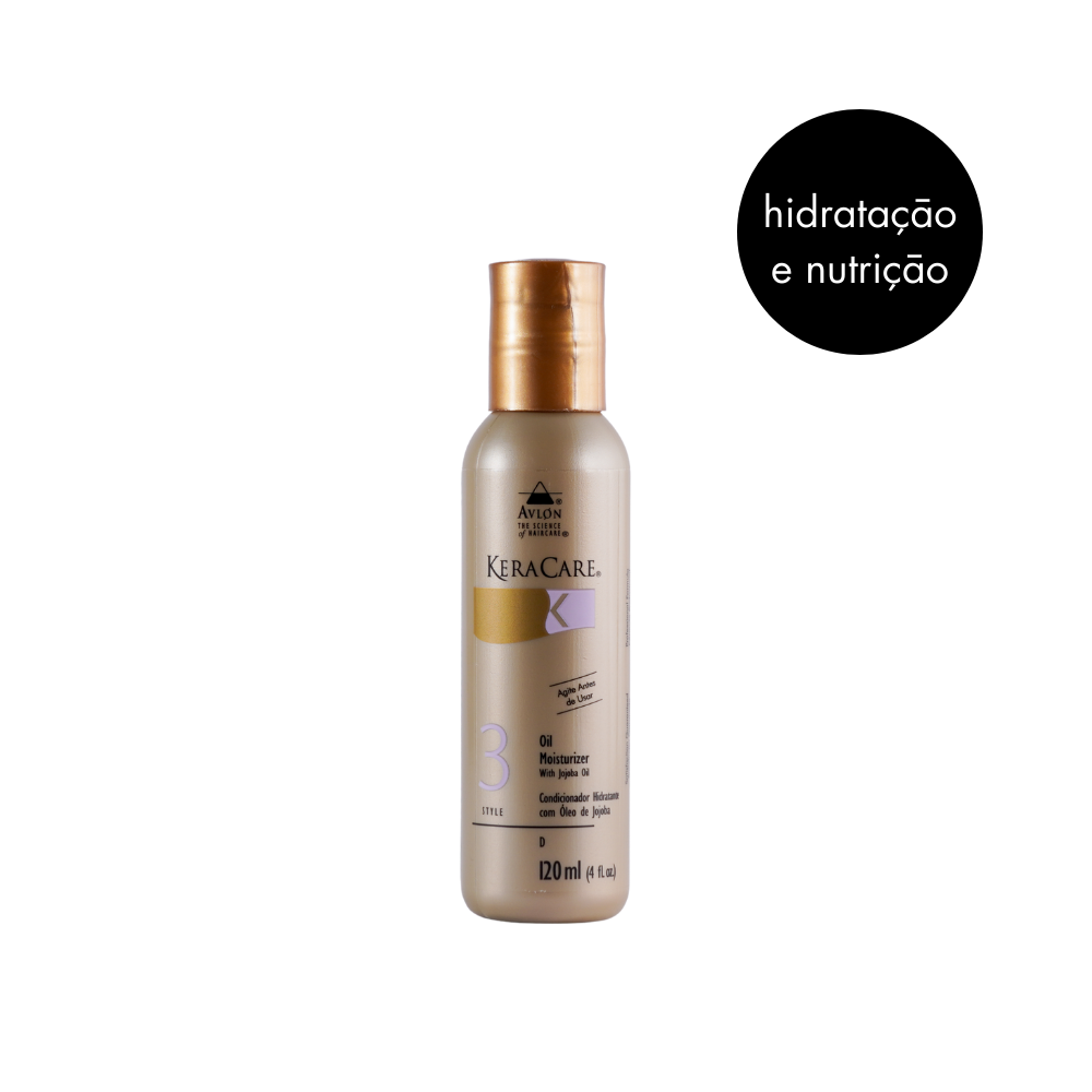 Protetor térmico e óleo para umectação, finalização e fitagem, loção cremosa com óleos naturais que definem cachos, hidratam, reduzem a quebra e proporcionam brilho. Ideal para estilização à quente em cabelos finos e uso de bobbies.