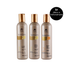 Kit KeraCare com First Lather Shampoo, Hydrating Detangling Shampoo e Humecto Creme Conditioner, indicado para limpeza profunda, hidratação, desembaraço e cabelos macios, sedosos e com brilho