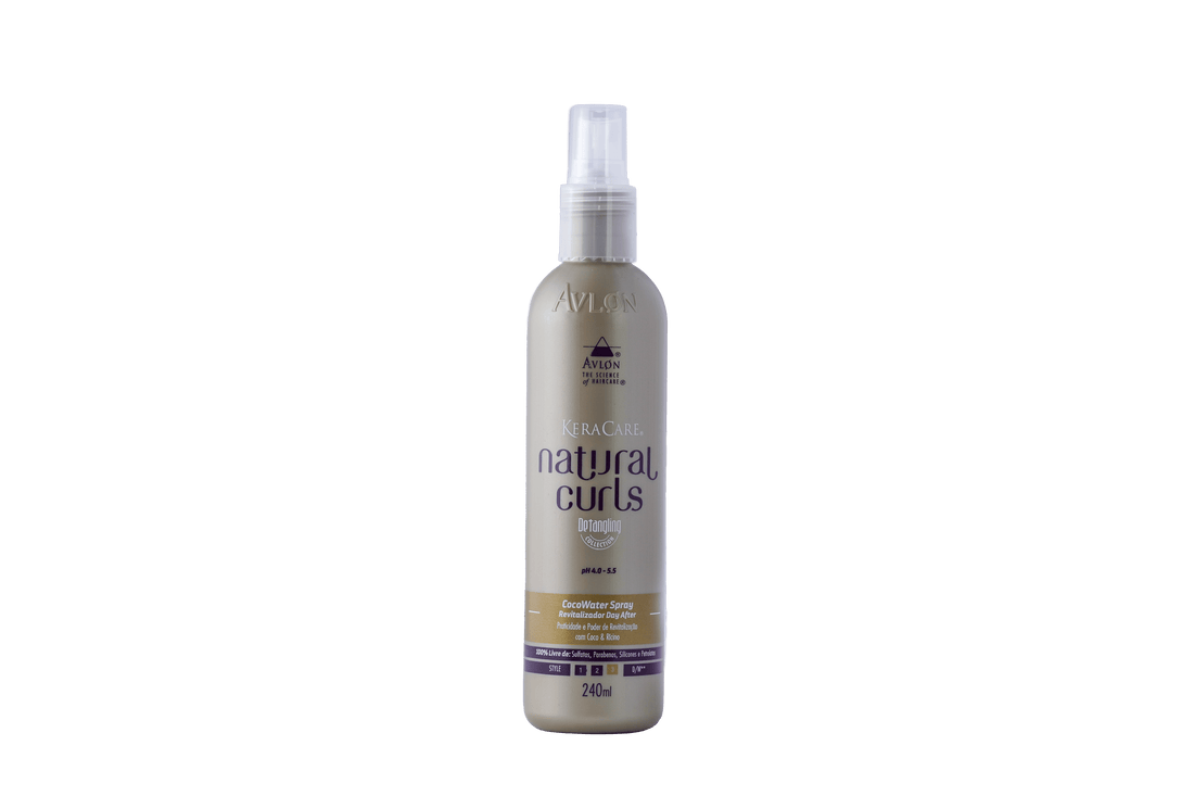 Day After e Finalizador! O Spray Revitalizante Natural Curls Cocowater é o aliado perfeito para revitalizar cabelos cacheados e crespos, devolvendo movimento, leveza e hidratação natural. Ideal para uso no day after ou como finalizador, este spray proporciona um cuidado completo para seus cachos.