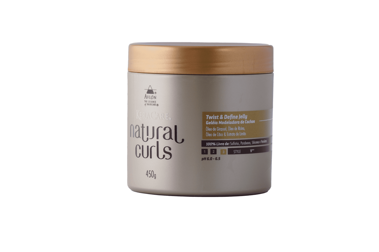Gelatina ativadora de cachos com definição natural, brilho e fixação sem resíduos. Ideal para fitagem, twists, tranças e outras técnicas de estilização.
Livre de sulfatos, parabenos, silicones e petrolatos.
Com óleos de girassol, rícino, coco e extrato de limão.