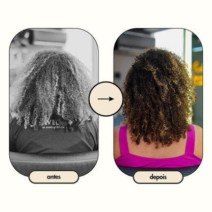 Natural curls classic antes e depois 