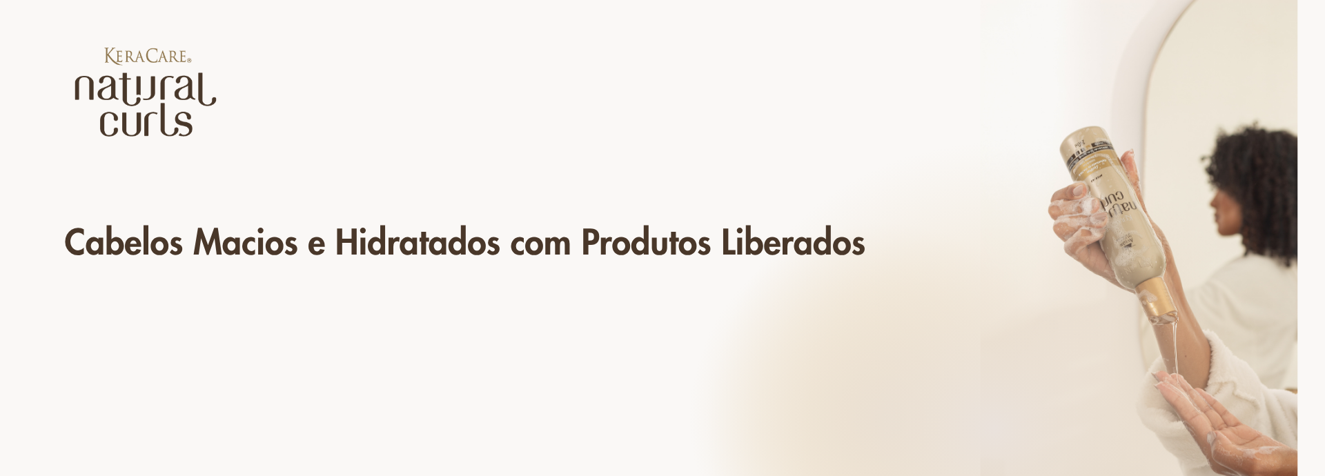 cabelos macios e hidratados com produtos liberados 
