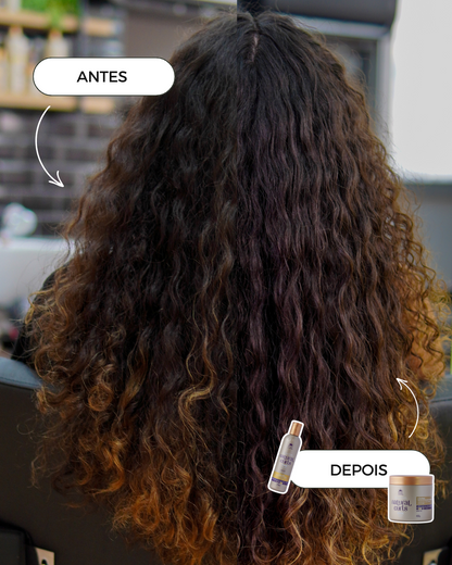 A Coleção Natural Curls Detangling é ideal para curvatura 2a - 4c. Com fórmula leve, desembaraça facilmente, deixando os cachos soltos, definidos e cheios de vida, sem pesar nos fios. É a versão mais leve da coleção Natural Curls Classic!