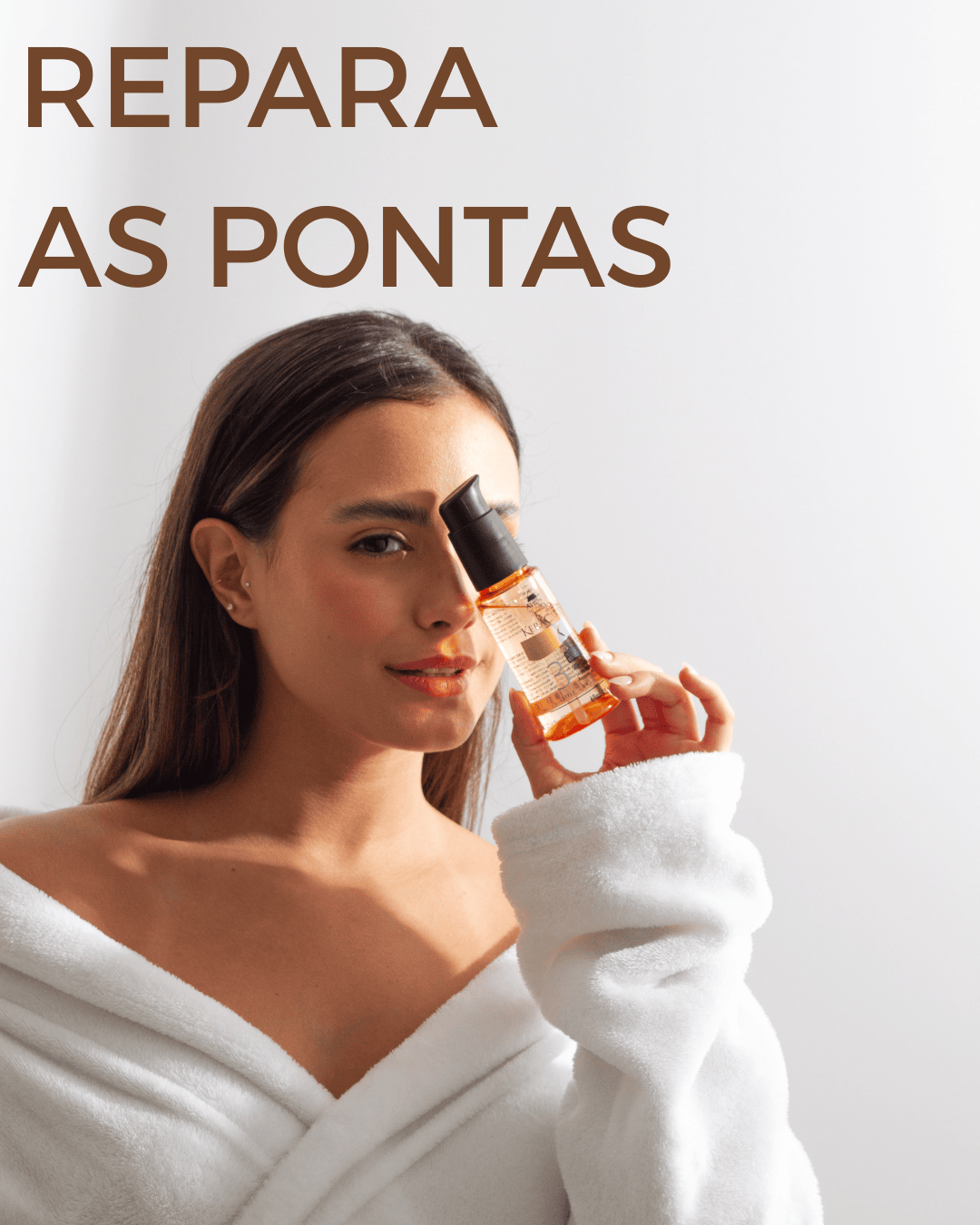Silicone reparador de pontas e protetor térmico com sílica hidrolisada que sela cutículas, repara pontas duplas e protege os fios, proporcionando leveza, maciez e brilho. Textura leve, perfume agradável, livre de óleos, ideal para usar sempre que os cabelos estiverem embaraçados ou sem brilho.