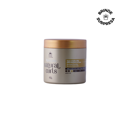 Gelatina ativadora de cachos com definição natural, brilho e fixação sem resíduos. Ideal para fitagem, twists, tranças e outras técnicas de estilização.
Livre de sulfatos, parabenos, silicones e petrolatos.