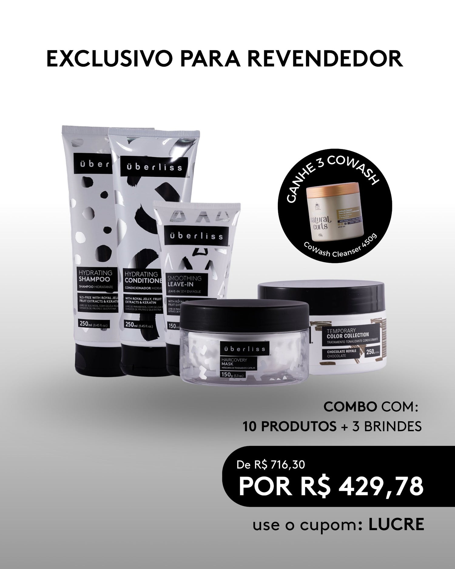 Imagem promocional para distribuidores da marca, destacando condições especiais, vantagens exclusivas e oportunidades de parceria comercial com a Avlon Brasil