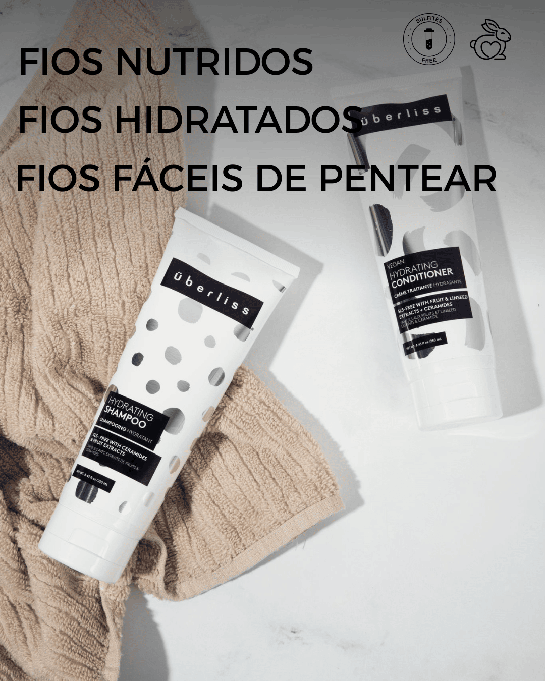 hidratante com Geleia Real, Extratos de Maçã, Limão, Cana-de-Açúcar, Chá Verde, Queratina e Óleo de Manga. Fórmula rica em ativos naturais que tratam profundamente os fios, recuperando a maciez, brilho e força, ideal para todos os tipos de cabelo.