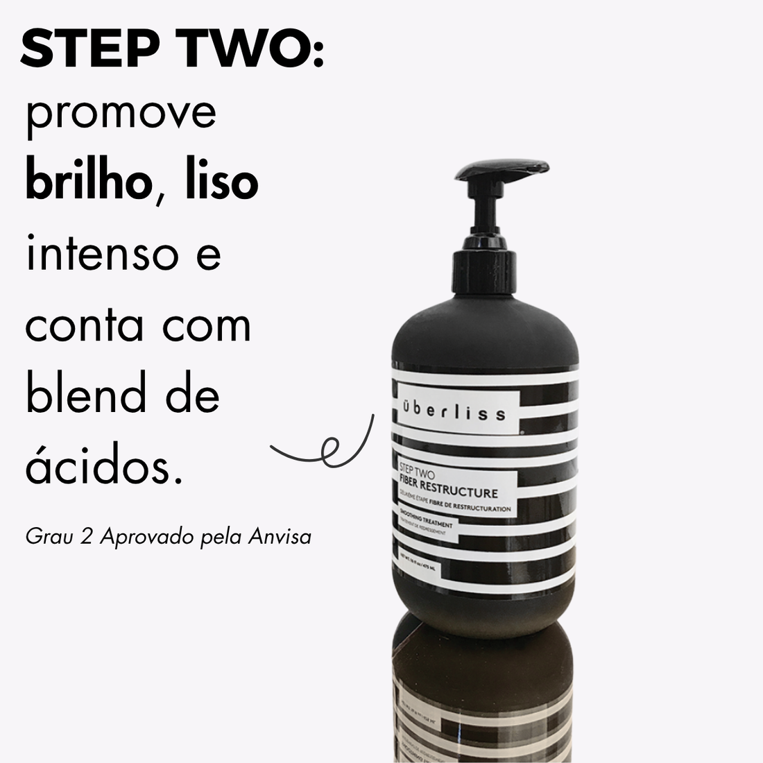uberliss pro step two fiber restructure avlon brasil