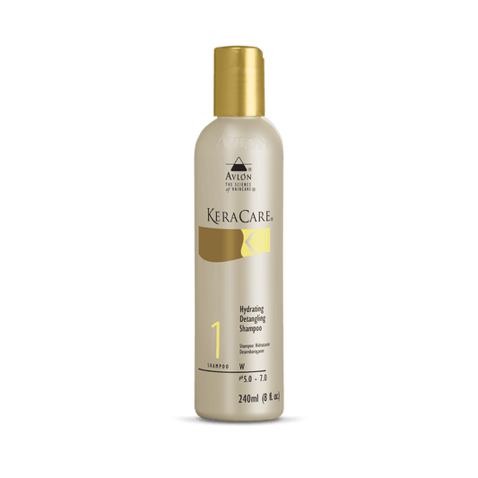 SHAMPOO HIDRATANTE E DESEMBARAÇANTE - KERACARE HYDRATING DETANGLING SHAMPOO 240 ML