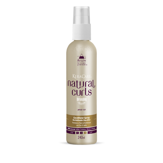 SPRAY ANTIFRIZZ FINALIZADOR E DAY AFTER - KERACARE NATURAL CURLS COCOWATER SPRAY 240ML