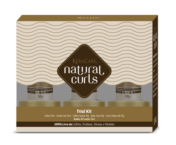 KeraCare Natural Curls - Trial Kit - avlondobrasil